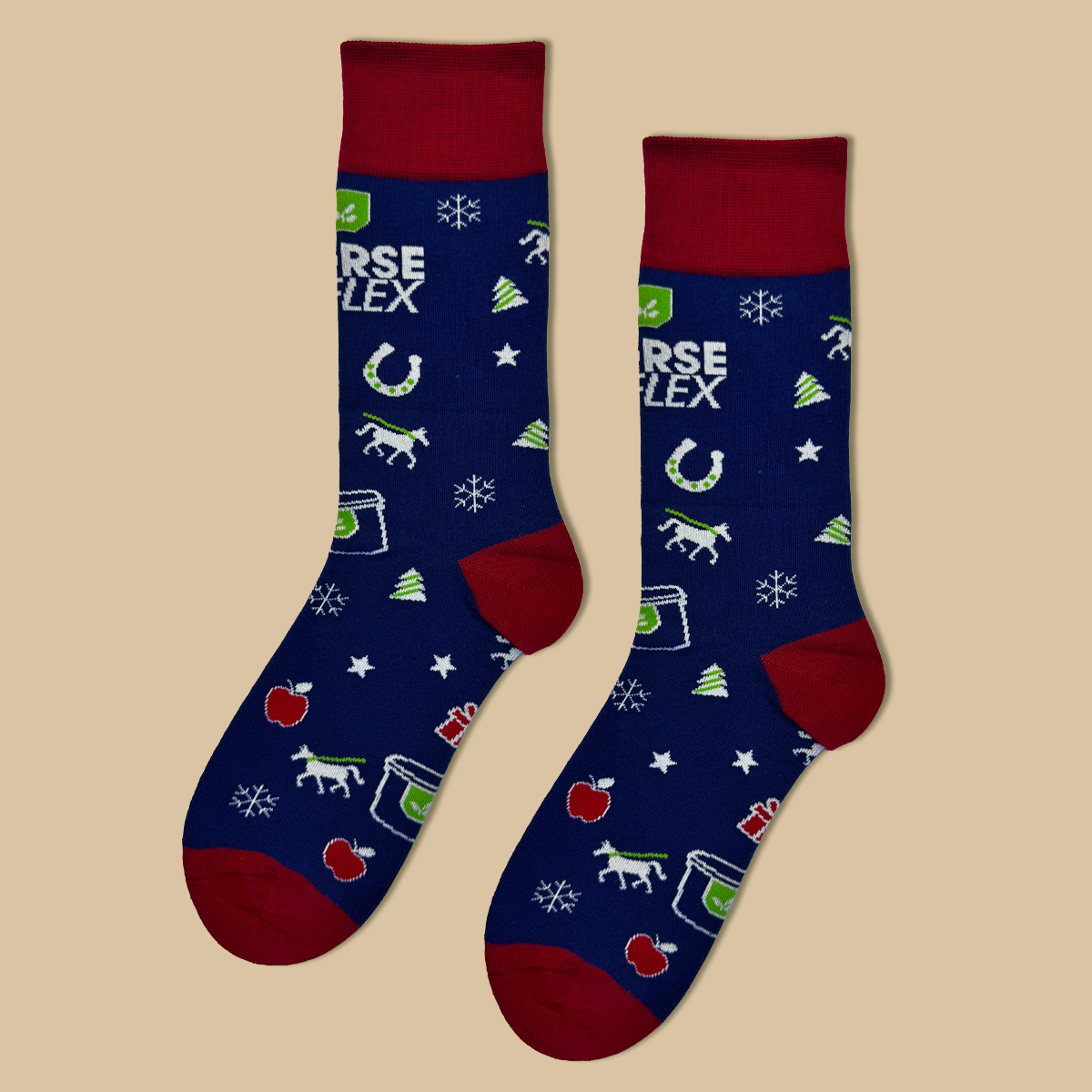Chaussettes de Noël HorseFlex